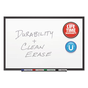 Quartet® Classic Porcelain Magnetic Whiteboard, 48 X 36, Black Aluminum Frame freeshipping - TVN Wholesale